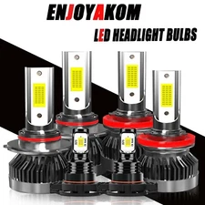 For Chevrolet Tahoe 2007-2015 LED Headlight High/Low Beam Fog Light Bulb Kit