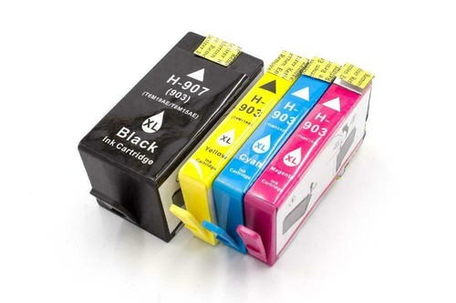 Pack 4 Tinteiros HP Inc 903XL Blister Ciano - Magenta - Amarelo E Preto - Foto 4