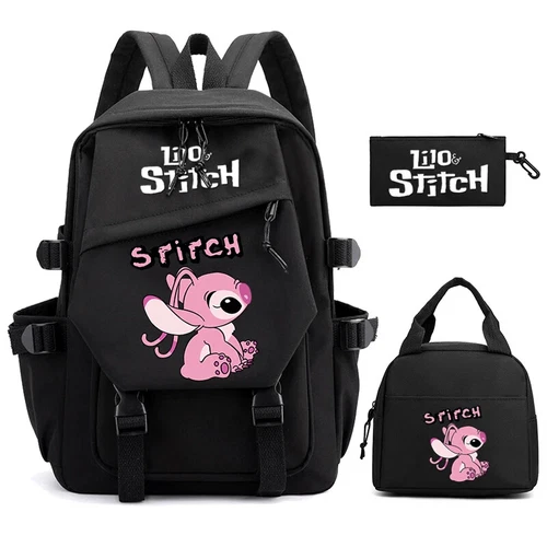 3-teiliges/Set Disney&Lilo&Stitch Rucksack Brotzeittaschen Rucksack Reiserucksack Mochila - Bild 33 von 65