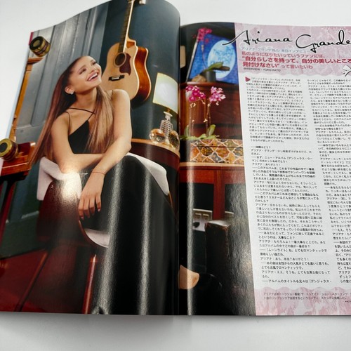 Japanese Magazine IN ROCK Aug 2016 Red Hot Chili Peppers Ariana Grande w/Poster - Picture 8 of 13
