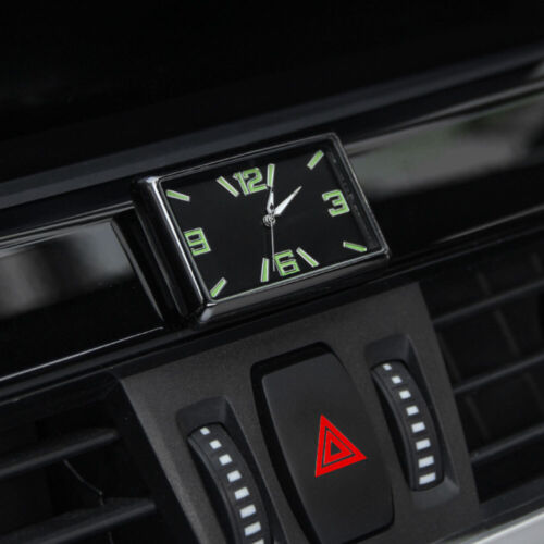 Mini Luminous Clock Quartz Analog Watch Stick On Clock Car Interior Accessories - Picture 9 of 13