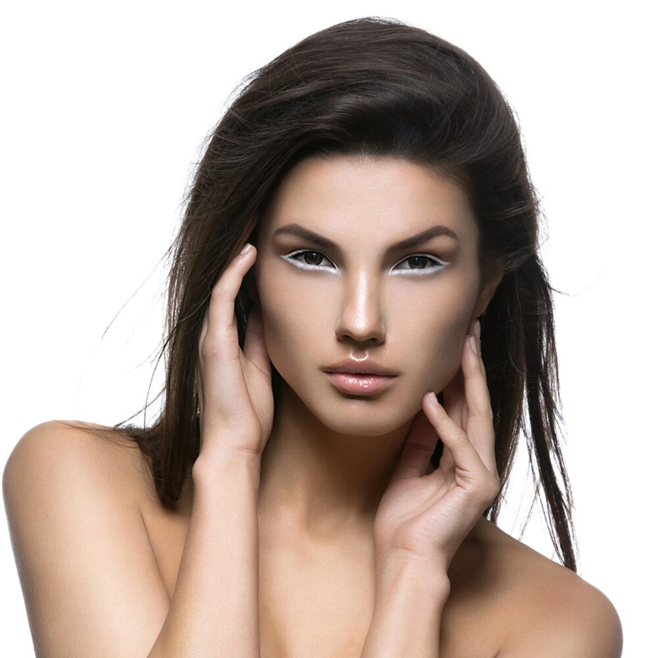 12 Pcs White Pencil for Skin Marking Face Markers Makeup Eyeliner Brush - Image 2 of 4