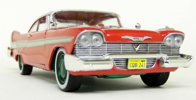 Christine Model Plymouth 1958 Fury Red 19cm Diecast 1 24 Original Greenlight For Sale Online Ebay