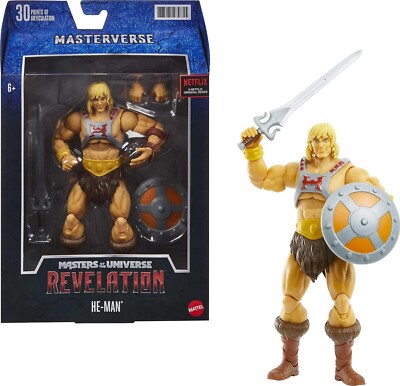 Masters of the Universe Masterverse Revelation He-Man Actionfigur, 7 Zoll MOTU