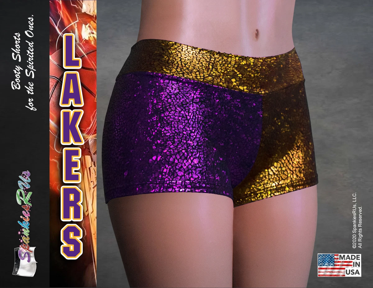 Lakers shop booty shorts