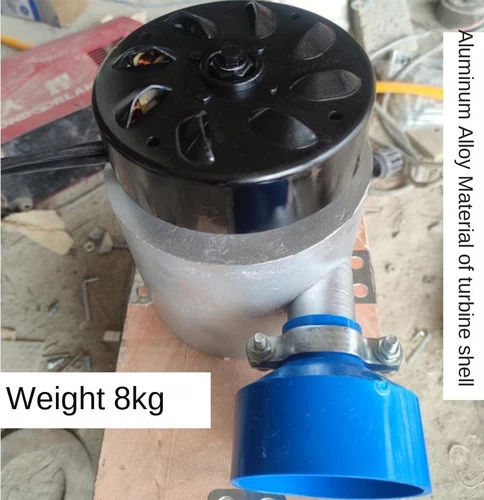 3000W Mikro-Wasserkraft Wasserturbine Wasserkraftwerk Generator Wasserrad - Bild 2 von 3