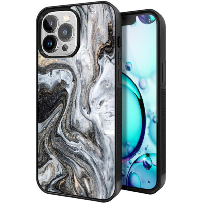 Phone Case, TPU Protective Case Marble Texture Scratch-Resistant Cover