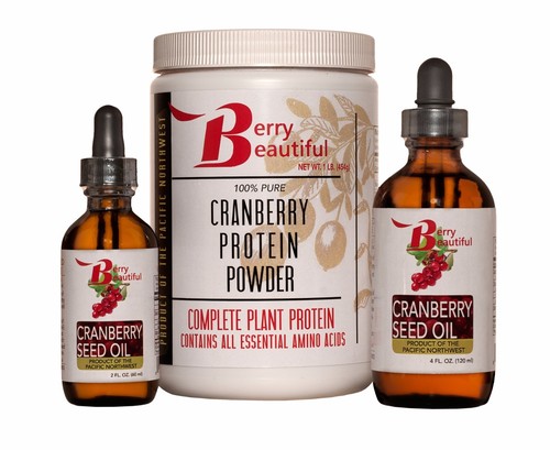 Cranberry Seed Oil - 4 Fl Oz (120 ml) w/dropper - Unrefined & Cold-Pressed - Picture 2 of 2