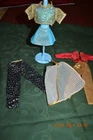 Vintage lot of Barbie pants/tops/cape/skirt  Lot 138