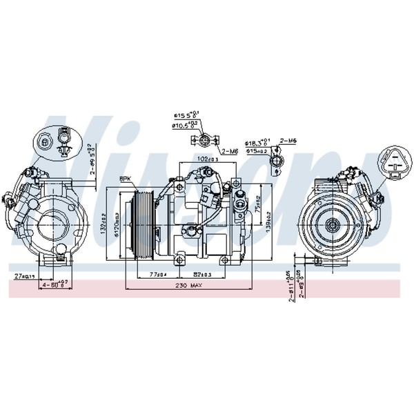 Kompressor Klimaanlage FüR Toyota Land Cruiser 200 _URJ20_ J20_ _J2_-image