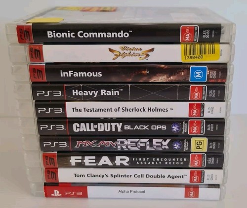 Playstation Games Bundle PS3 x 10 Game Lot Bundle Heavy Rain, Infamous and more - Picture 4 of 7