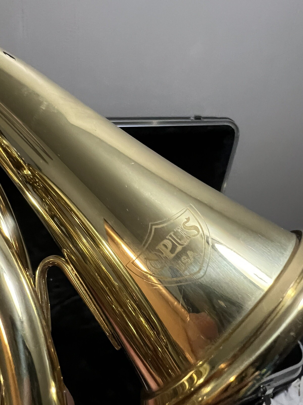 Very Beautiful OPUS Double French Horn w/ Hard Case Musical Instrument