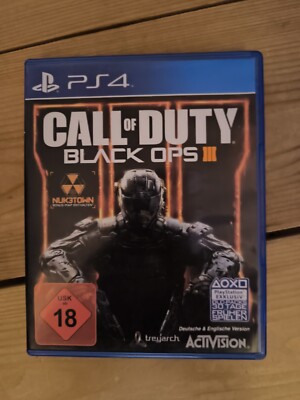 Call of Duty: Black Ops III (Sony PlayStation 4, 2015)