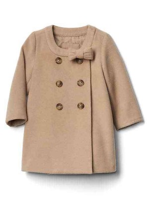 baby girl beige coat