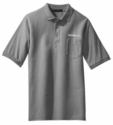 Southern Pacific Speed Lettering Logo Embroidered Polo [76]