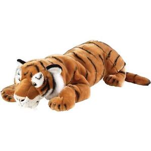 Tiger Stuffed Animal Plush Jumbo Toy Large Soft Cuddle Giant Big Kids Life Like 40053334349 | eBay