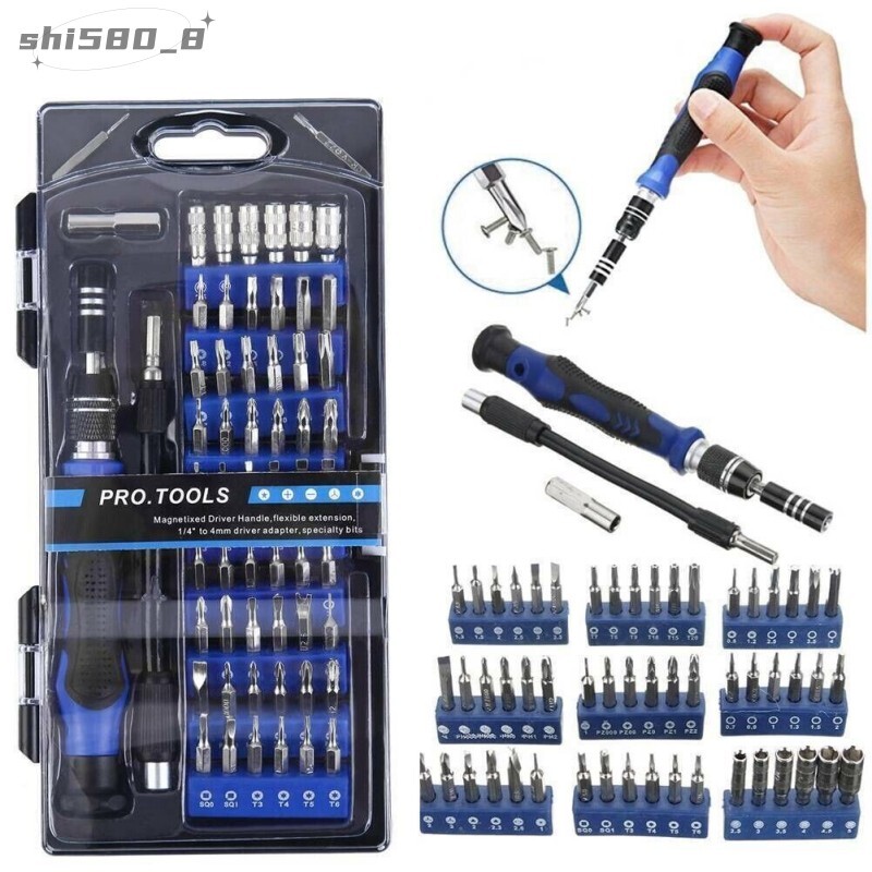 60X Computer Repair Kit Set Tool Laptop PC Precision Screwdriver