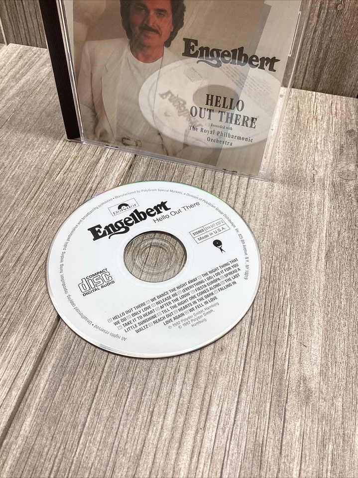 Englebert Hello Out There Audio CD 1992 The Royal Philharmonic Orchestra Foto 2 de 4