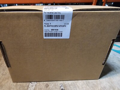 PHOENIX CONTACT FL SWITCH SFN 14TX/2FX / FLSWITCHSFN14TX2FX (BRAND NEW)