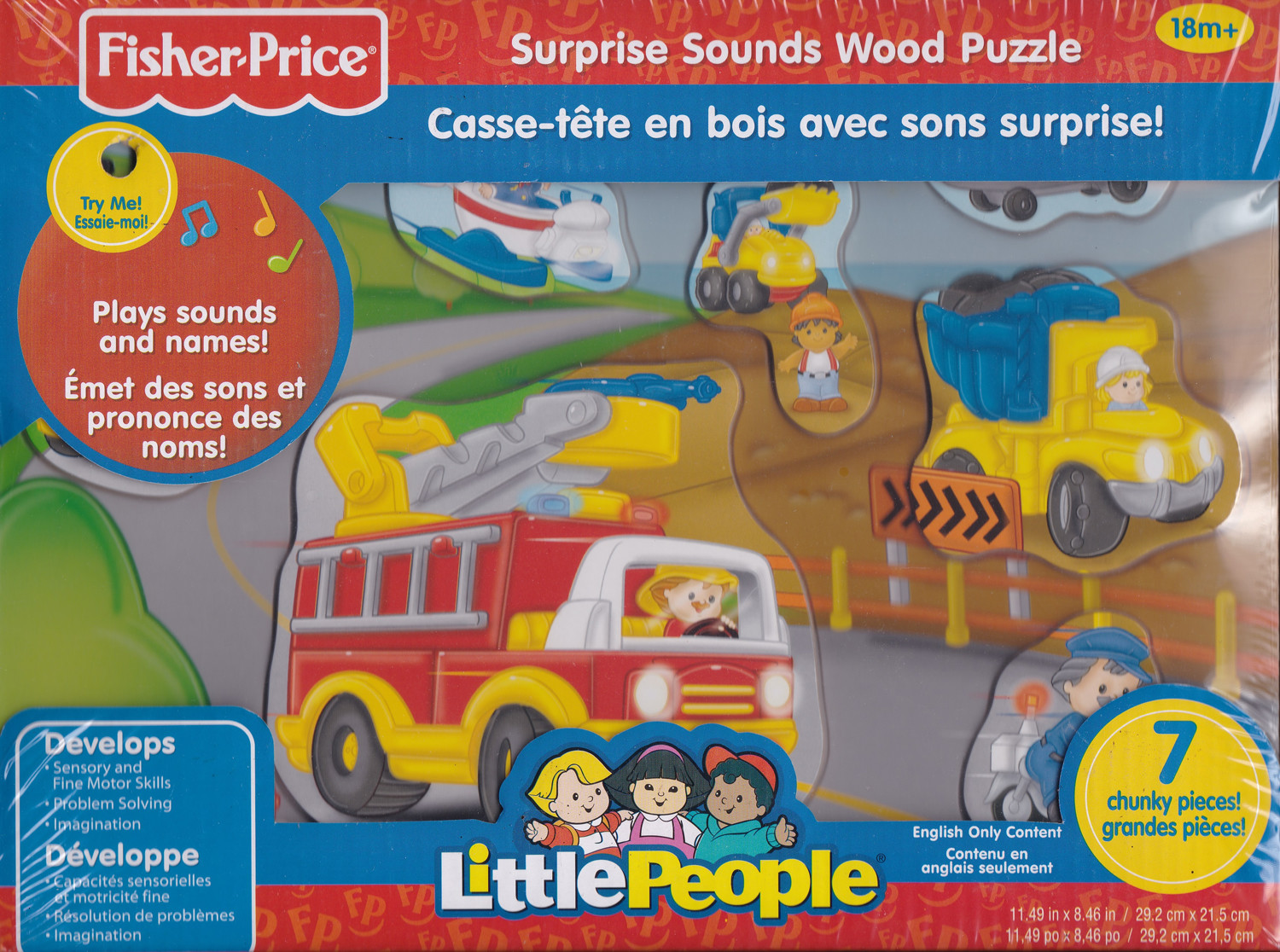fisher price little people puzzle