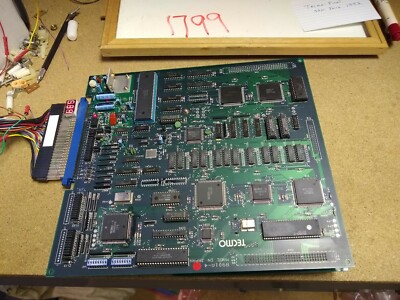 PCB Arcade Back Fire Tecmo – Jeu De Shoot 1988 – Jamma – Très Rare – Comme Neuf