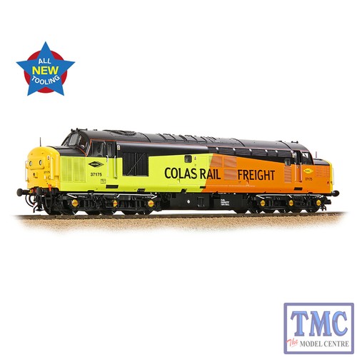 35-310 Bachmann Spur O Class 37/0 Center Headcode 37175 Colas Rail | Condition: New