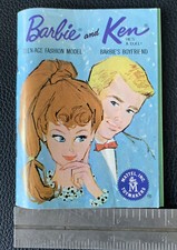 Vintage Barbie and Ken Wardrobe Fashion Booklet 1962 Blue Catalog 14AC