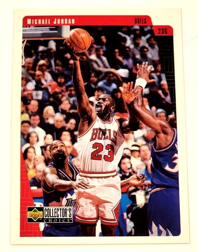 1997-98 Collectors Choice MICHAEL JORDAN Card #CB6 CHICAGO BULLS HOF GOAT