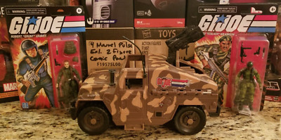 G.I. Joe 2003 S-4/DEMO Electronic Hummer, Robert Grunt Graves, Lonzo Stalker MOC