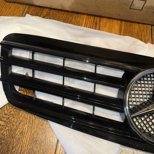 S-Class Black Grille Chrome S500 S430 S55 Mercedes - Photo 5/24