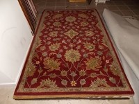 Intricate Hand Tufted Kashan Designer Rug 5.0 X 8.0 La184 Intricate Hand Tufted Kashan Designer Rug 5.0 X 8.0 La184
