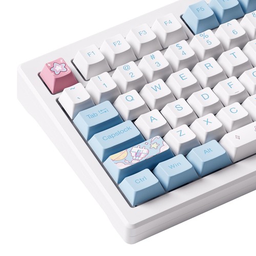 Akko MOD007-HE PC Stellar Journey Tastiera Magnetica, QWERTY US, Giallo - Foto 5 di 7