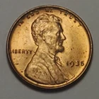 #1 GEM UNC++ Low Mintage 1935 P Lincoln Wheat Cent