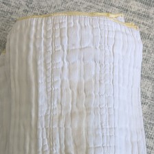 Cloth-eez Prefold Cloth Diaper Small 100 Cotton White. Set Of 20