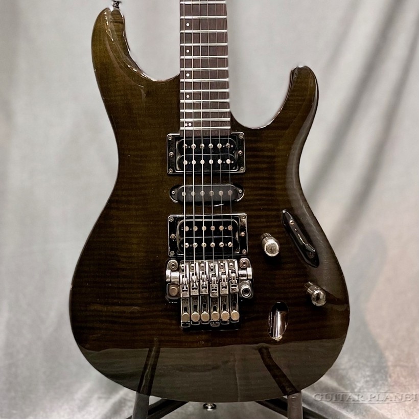 Guitar Ibanez S5470Prestage、ケース付き Ibanez Prestige S5470F Black HAZE 2009 Electric Guitar Shipping