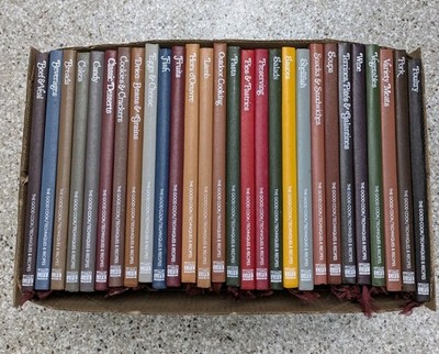 VINTAGE TIME LIFE: THE GOOD COOK COMPLETE SERIES 28 HARDCOVER COOKBOOKS RECIPES