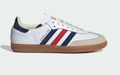 IH8338 Sporty Rich adidas Originals Samba USA OG Cloud White Night Indigo