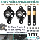 Trailing Arm Spherical Bearing Bushing Kit Rear For Integra 1989-01 Civic 88-00