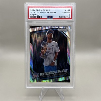 2024-25 Panini Prizm Black No. 164- Shai Gilgeous-Alexander, 170/249