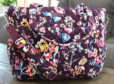 Vera Bradley Iconic Ultimate Baby Diaper Bag Indiana Rose