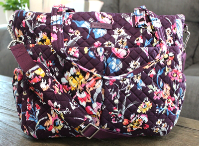 Vera Bradley Iconic Ultimate Baby Bag Indiana Rose With Tags for