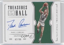 2018-19 Panini National Treasures of the Hall 62/99 Dave Cowens Auto HOF 1u0