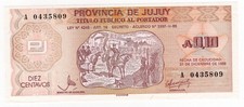 ARGENTINA JUJUY PS-2401 10 Centavos 1988 AUNC