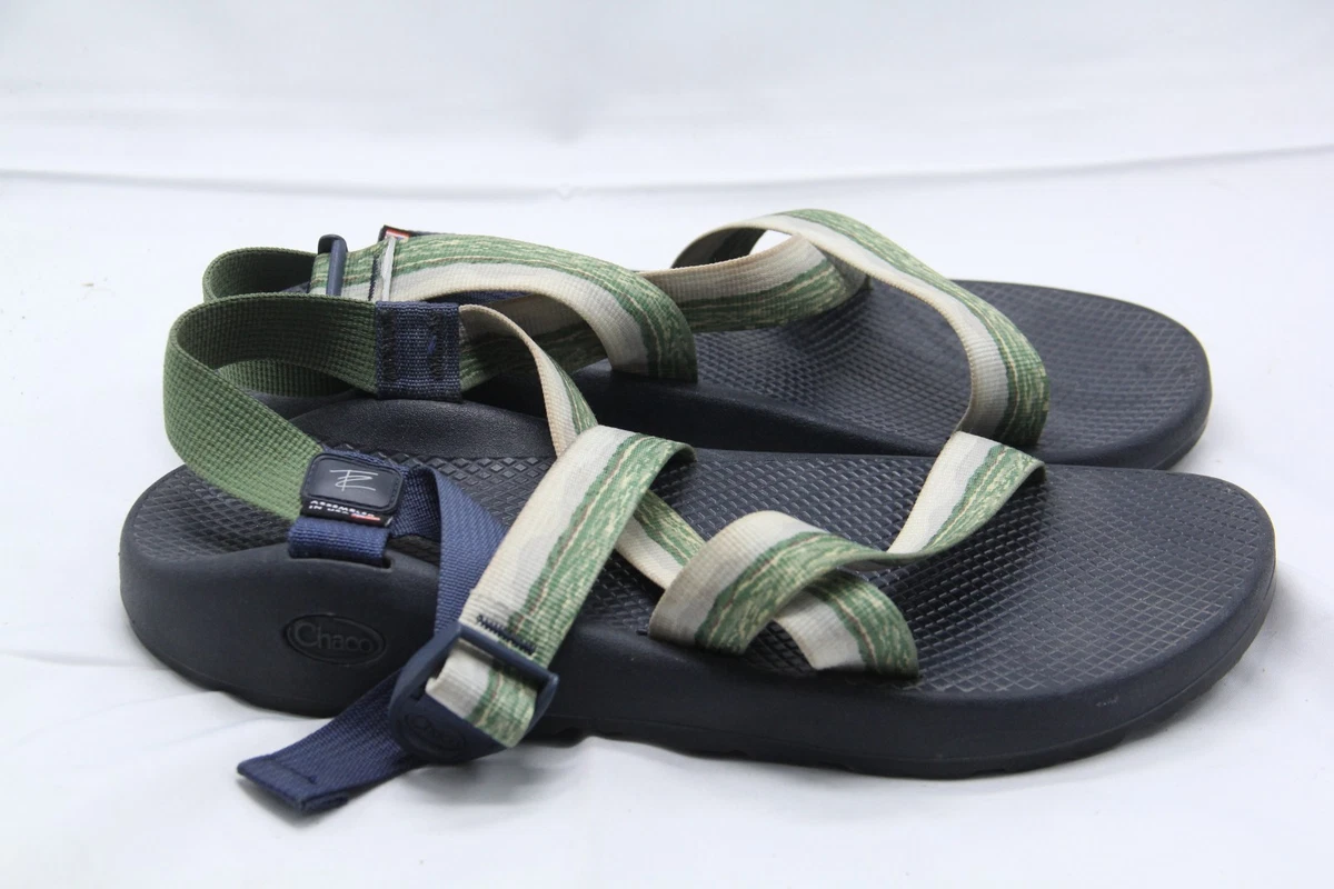 Chaco Z2 Unaweep Sandals Mens Sz 12 Green Montana Pastures National Park USA $110 Men main image 4