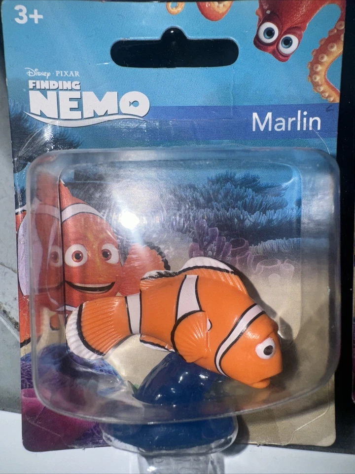 Disney Finding Немо Фигурка Топпера для Торта Лот из 4 Немо Брюс Марлин Дори. Торт - Изображение 2 из 4