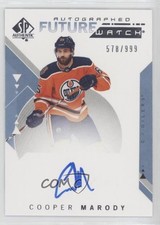 2018-19 SP Authentic Auto Future Watch 578/999 Cooper Marody #216 Auto 0ll