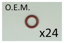 for Porsche 911 930 Engine Case Halves Bolts O Ring SET OF 24 OEM 99970100640