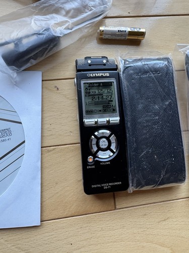 Olympus DS71 Digital Voice Recorder 4GB (DS-71) New Open Box - Picture 3 of 11