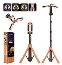 Saker Portable Work Light Camping with Bracket 73.2-Inch Orange