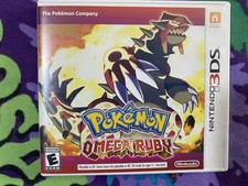Nintendo 3DS Pok mon Omega Ruby Original Case  Insert Only NO GAME 